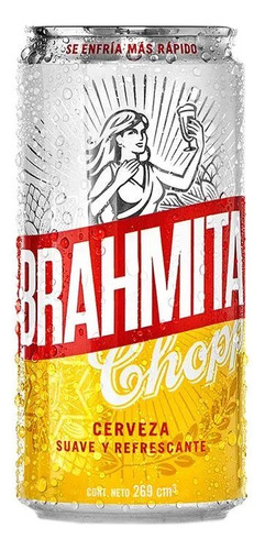 Cerveza Brahma Chopp Lata 269 Ml Pack X 12 Unidades