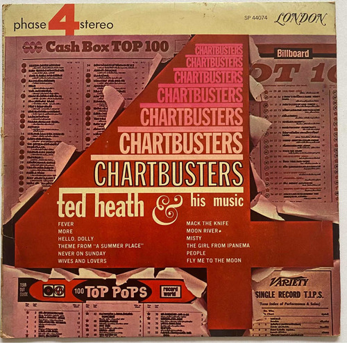 Chartbusters Por Ted Heath (vinyl)