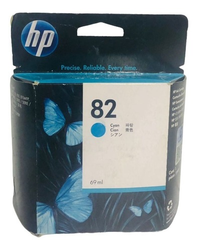 Cartucho De Tinta Original Hp 82 C4911a Cyan