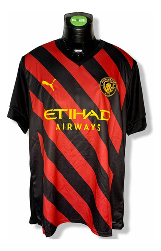 Camiseta Alternativa Manchester City Talle L