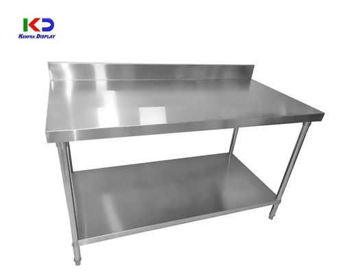 Imagen 2 de 3 de Mesa De Trabajo En Acero Inoxidable