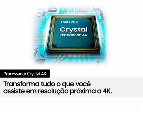 Imagem 9 de 9 de Samsung Smart Tv Crystal 4k 50, Visual Livre Cabos-un50au800
