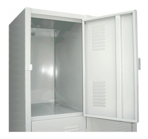 Imagem 2 de 5 de Armário Roupeiro De Aço 4 Portas Vestiário Academia Locker