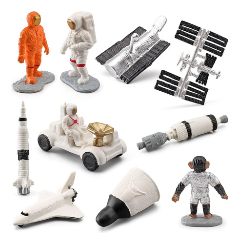 10 Uds Estatuilla De Estatua Nave Espacial Modelo