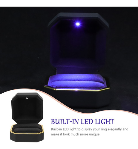 Caja De Iluminación Led Glowing Creative Case Holding Box