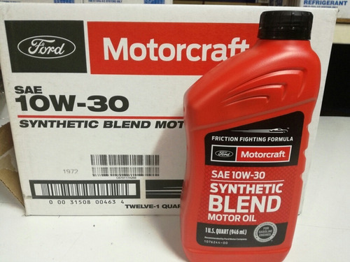 Aceite Semisintetico 10w30 Motorcraft