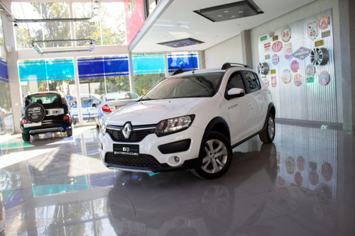 Renault Sandero Stepway Privillege Nav Nafta 2016 Blanco