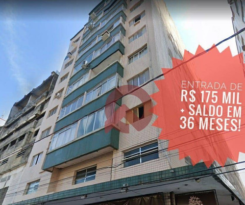 Imagem 1 de 14 de Apartamento Com 2 Dormitórios À Venda, 95 M² Por R$ 350.000 - Boqueirão - Praia Grande/sp - Ap3355