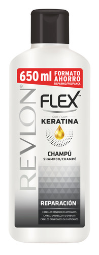 Revlon Flex Shampoo Com Keratina E Argan 650ml