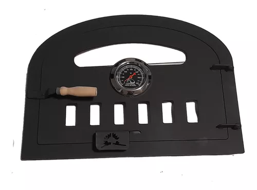 Puerta horno de barro modelo Liso - Todo para el Asador - Comprá Online