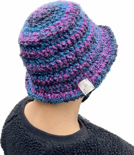 Gorro Bucket Tejido A Crochet