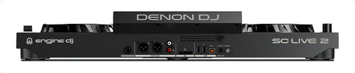 Controlador DJ Denon Sc Live SC LIVE 2 negro 127V