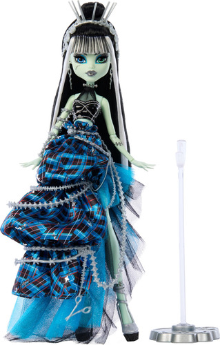 Boneca Monster High Frankie Stein Costurada Em Grande Estilo