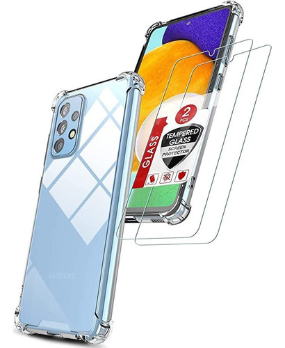 Estuche Kiomy Para Samsung Galaxy A32 5g Ultra Clear Case Co