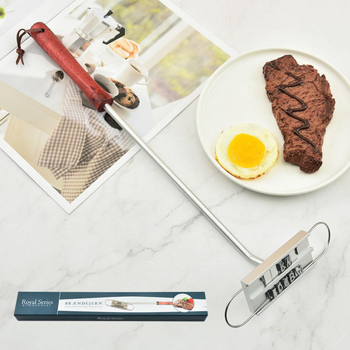Barbacoa Personalizada Carne Branding Hierro Desmontable Diy