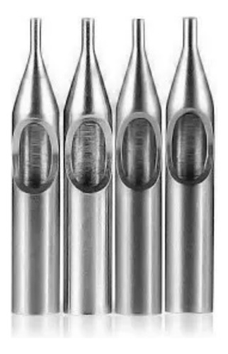 Tip Acero Inoxidable Tattoo X Unidad Rt/ft Medidas Varias 7ft