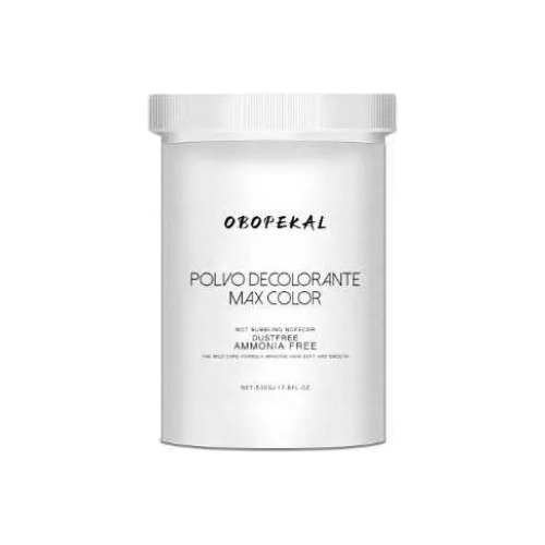 Obopekal® Decolorante En Polvo 500grs Free Ammonia 