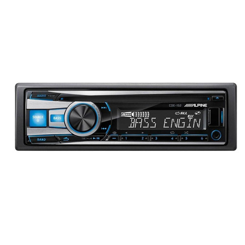 Imagen 1 de 1 de Auto Estéreo Alpine Cde-152 Con Cd Usb Auxiliar Fidelidad