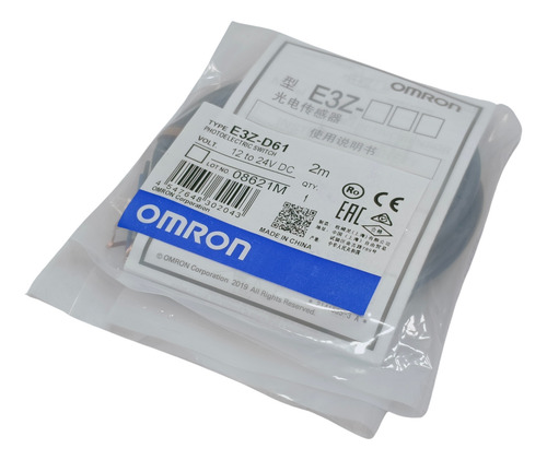 Omron E3z-d61 2m 3h Réflex 10cm Npn Cable 2m