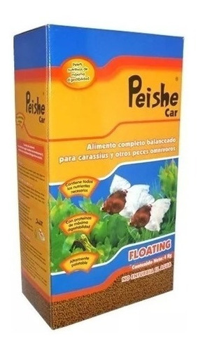 Alimento Shulet Peishe Car Color Flote 4kg Carassius Y Otros