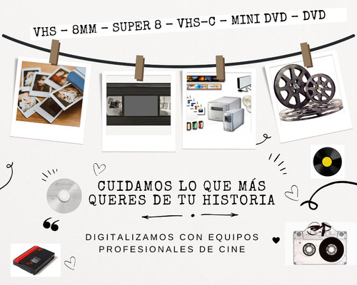 Imagen 9 de 9 de Digitalización Vhs - 8mm - Mini Dvd - Retiro Gratis Material