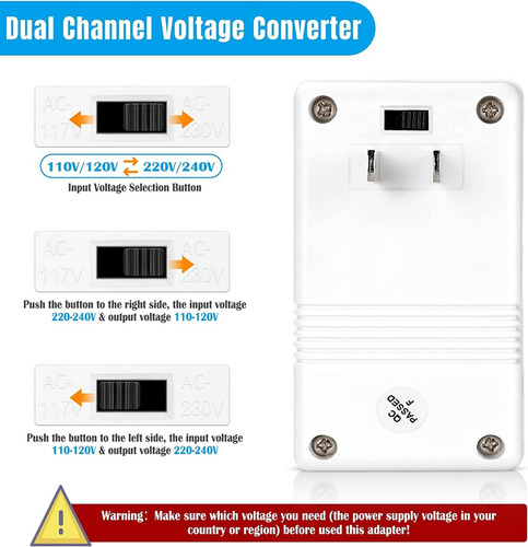 Conversor De Voltaje Lineba 110v A 220v Y 220v A 110v 100w