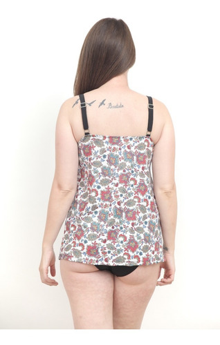 Imagen 2 de 7 de Malla Tankini Talle Grande Mujer Art 227