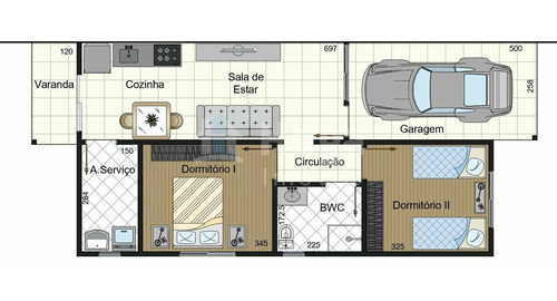 Imagem 3 de 3 de Casa À Venda No Bairro Dom Joaquim - Brusque/sc - 2116