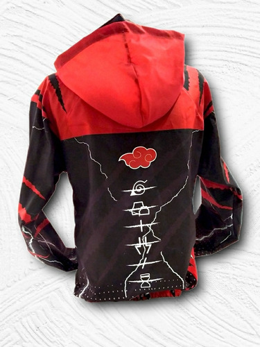 Chaqueta Saco Naruto Akatsuki Con Capota Envio Gratis 