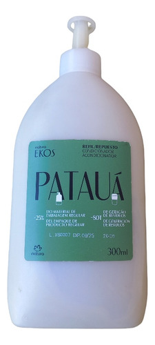 Repuesto Acondicionador Pataua, Ekos Natura, 300ml