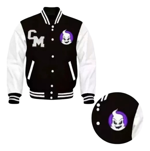 Chamarra Bomber Club Misterio Azul