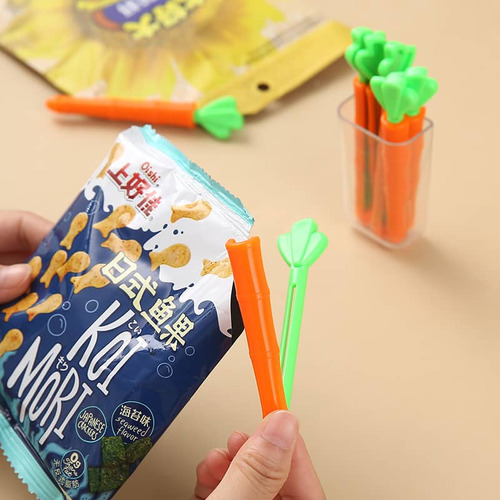 Practicos Y Funcionales Clips Sellado De Bolsas. Pack De 10