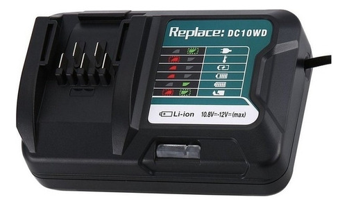 Cargador De Ion De Litio For Makita 10.8v 12v Dc10wd Bl1016