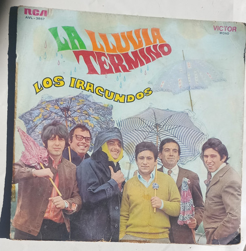 Los Iracundos La Lluvia Termino (l.p) Disco