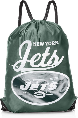 Mochila Con Cordón - Oficial Nfl - New York Jets