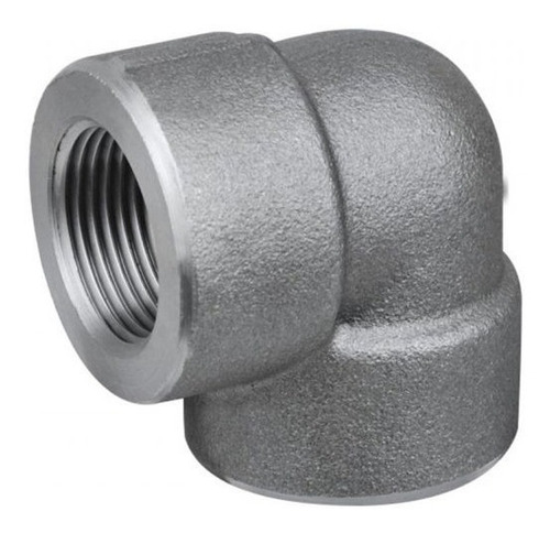 2 Codos 3/4 X 90° Acero Al Carbon Forjado A105 3000psi Npt