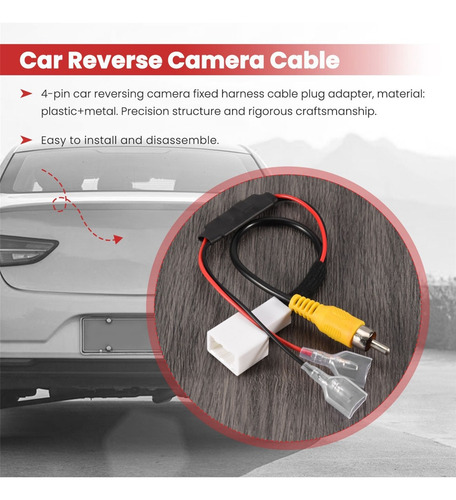Cable De Retención De Radio Con Conector Pin Para Coche, Cám