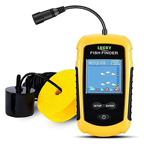 Buscador De Profundidad De Peces Fish Finder Sonar Ffc1108