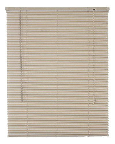 Persiana Horizontal Pvc Bege 80 L X 220 A Cortina Completa
