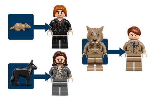 Juguete De Construcción Lego Harry Potter The Shrieking Shac