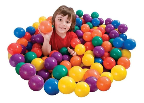 Imagen 2 de 5 de 100 Piezas Pelotitas Plasticas Chicas Para Pelotero Intex