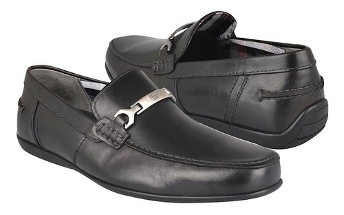 Zapatos Casuales Flexi 68611 Piel Negro 