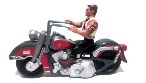 Terminator Motocicleta Vintage Kenner Figura Schwarzenegger