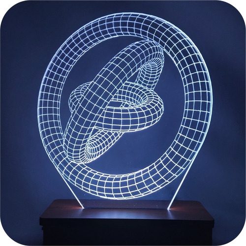 Lámpara Led 3d Ilusión 8