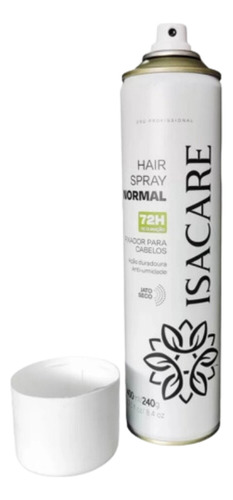 Fixador De Cabelo Normal Isacare Jato Seco 400ml