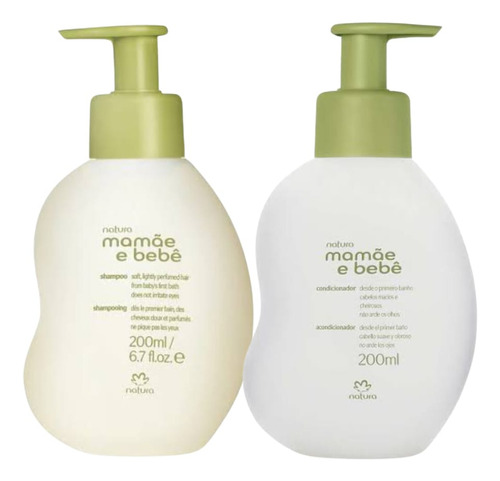 Kit Mamãe E Bebê Shampoo E Condicionador 200 Ml Cada