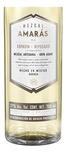 Pack De 2 Mezcal Amarás Espadín Reposado 750 Ml