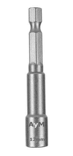 Punta Dado Hexagonal Magnético 12mm Para Atornillador - Aym