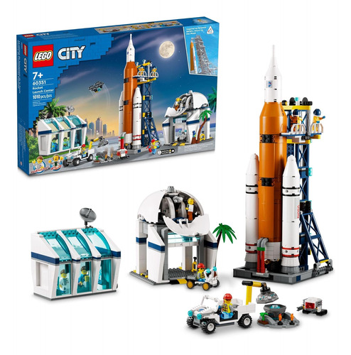 Lego City Rocket Launch Center - Juego De Juguetes