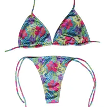 Comprar Bikini Triàngulo Taza Desmontable Colaless Tiras Lycra